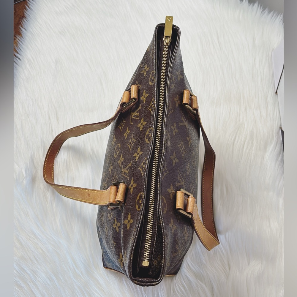 💃AUTHENTIC LOUIS VUITTON CABAS PIANO HANDBAG TOTE PURSE MONOGRAM DU0092 - Picture 7 of 11